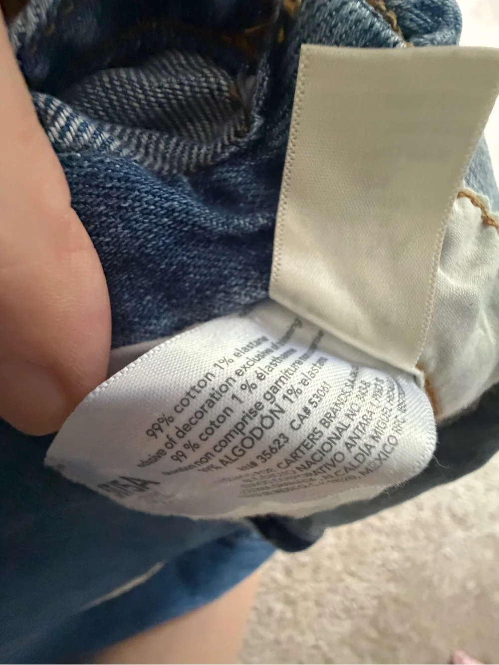 OshKosh B'gosh Medium Blue Kids Denim Overalls